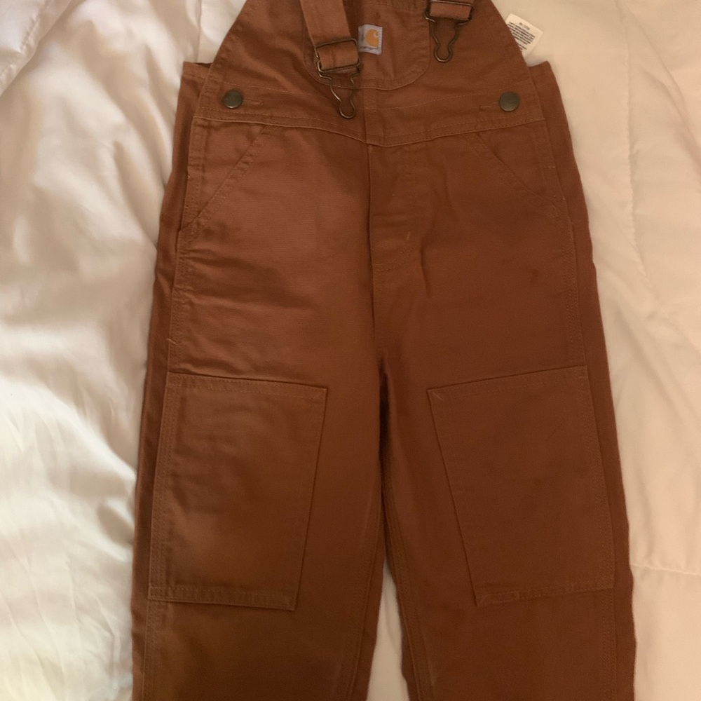 Carhartt Kids Brown Overalls